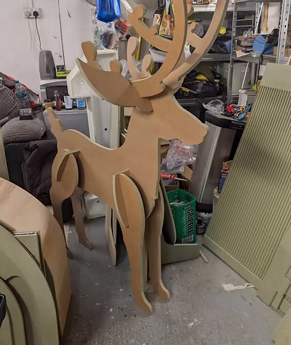 Collapsable Reen deer