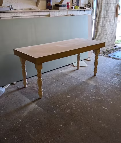 Rectangular table / wedding table / main table