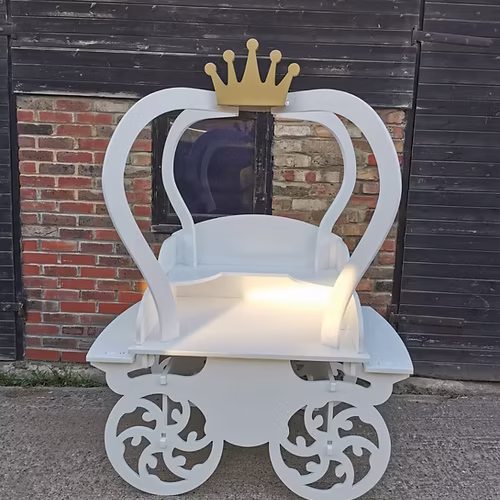 Sweet cart with addition horse table