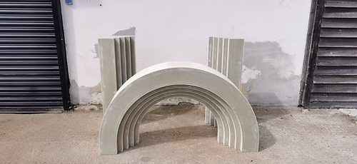 3D arch layered / rainbow