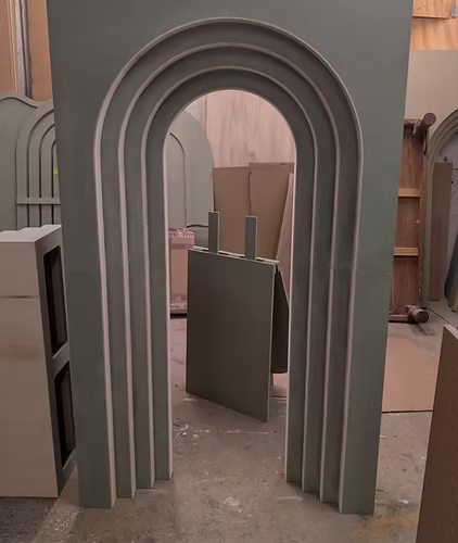 Square top 3D arch
