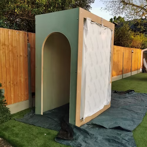 Magazine box Arch shape