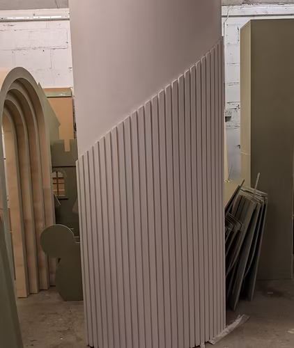 CONVEX 3D BACKDROP / ANGLED DESIGN