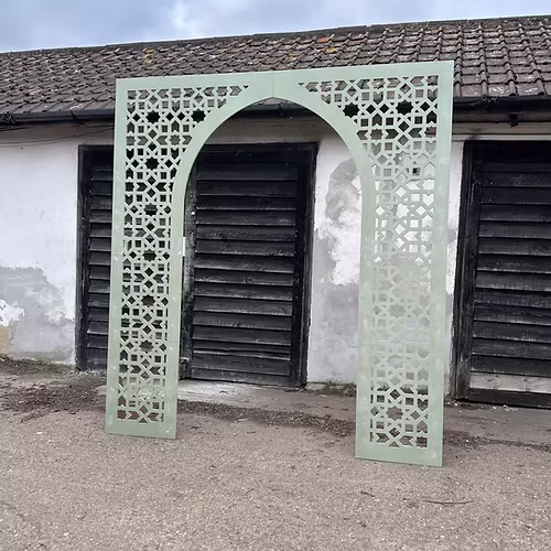Moroccan wall \ arch inner shape