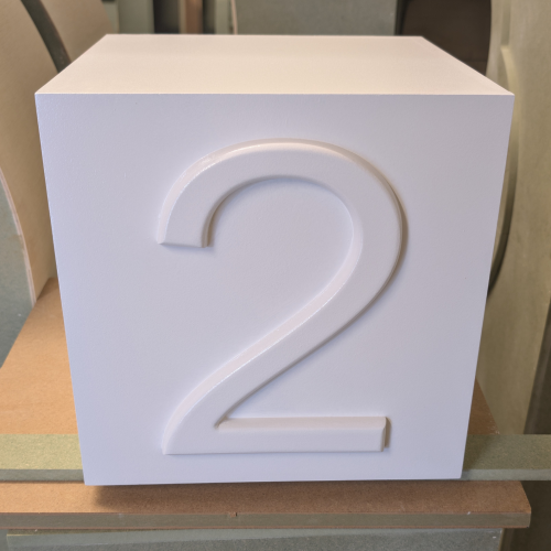 Box with any letter or number