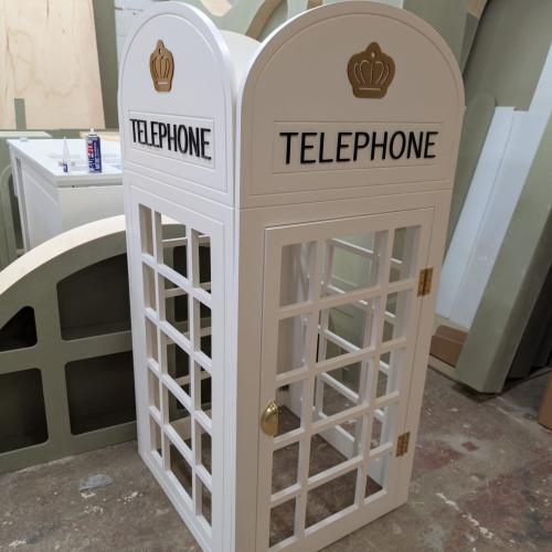 Mini telephone box \ table top telephone box