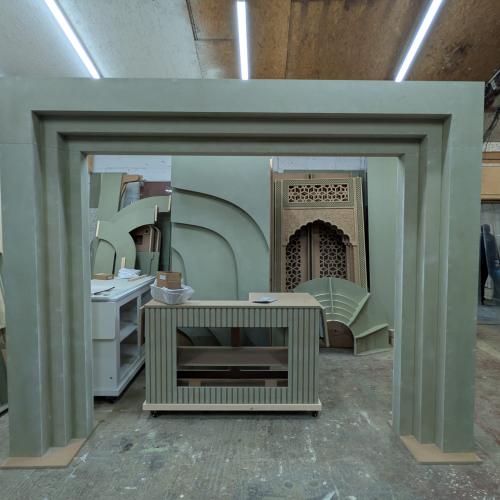 square top 3D arch \ 3 layer