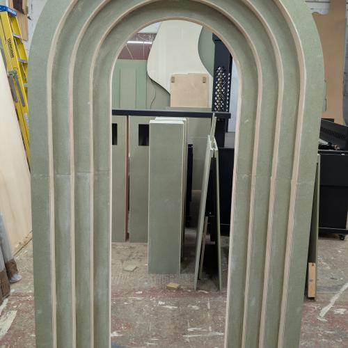 3D effect layered arch \ slim